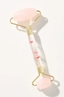 Floral Rose Quartz Facial Roller