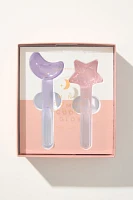 Moon & Star Cooling Globes, Set of 2