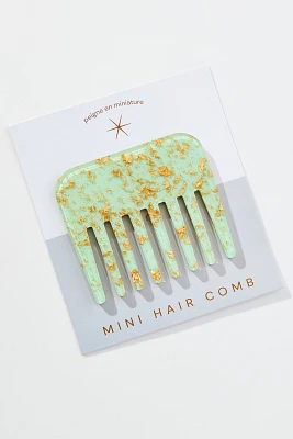 Gold Leaf Mini Comb