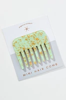 Gold Leaf Mini Comb