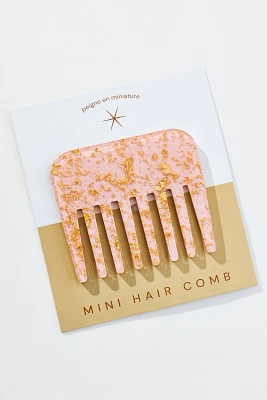 Gold Leaf Mini Comb