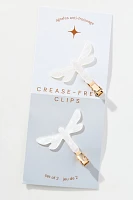 Dragonfly Crease-Free Hair Clips, Set of 2