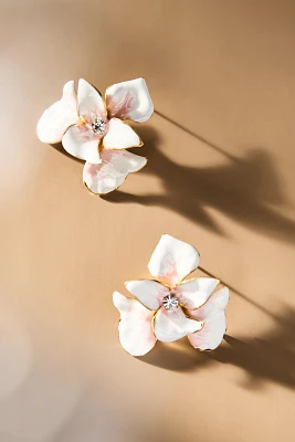 The Pink Reef Orchid Post Earrings