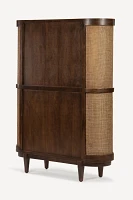 Canggu Acacia Cane Curved Cabinet