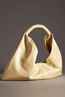 XL Slouchy Faux-Leather Bag