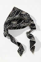 Embroidered Hair Scarf