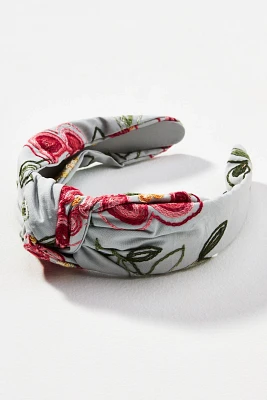 Everly Brocade Knot Headband