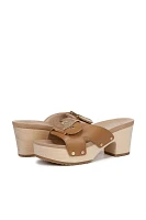 Dr. Scholl's Original Max Too Wood-Bottom Platform Sandals