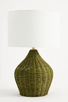 Velles Rattan Accent Table Lamp