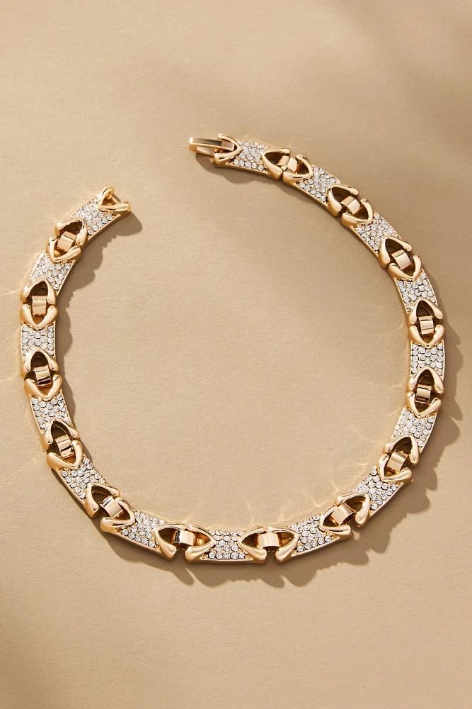 Crystal Collar Necklace
