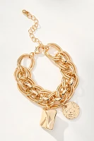 Charm Double Chain Bracelet