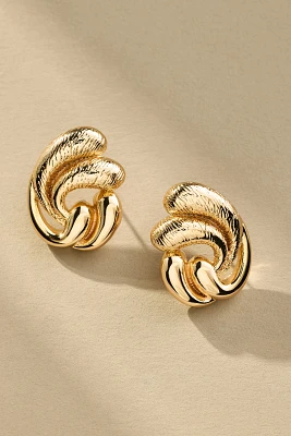 Swirled Post Earrings