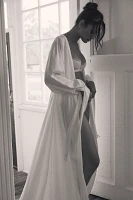 Homebodii Hermione Long-Sleeve Maxi Robe