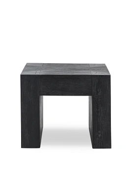 Bristol Reclaimed Oak Wood 24" Side Table