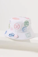 Coney Island Picnic Souvenir Patch Bucket Hat