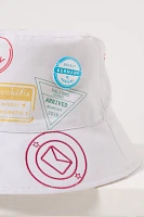 Coney Island Picnic Souvenir Patch Bucket Hat