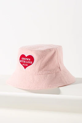 Coney Island Picnic Garden Printed Bucket Hat