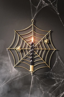 Spiderweb Taper Candle Holder Sconce