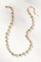 Mixed Crystal Collar Necklace