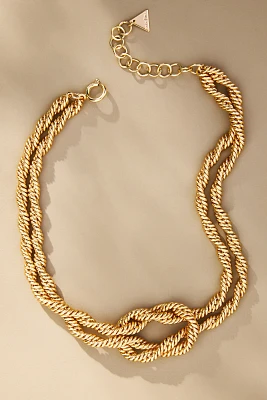 Twisted Nautical Knot Necklace