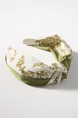 Everly Toile Knot Headband