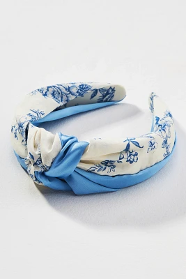 Everly Toile Knot Headband
