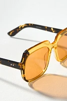 Spitfire Yellow Oversized Sunglasses