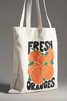 Fruits & Veggies Canvas Tote