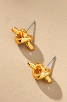 Pajarolimon Mini Twist Post Earrings