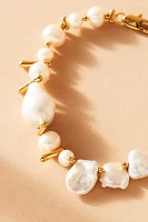 Missoma Mixed Pearl Statement Beaded Bracelet