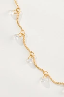 Drippy Crystal Magnetic-Clasp Necklace