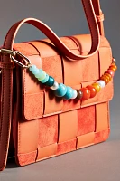 Rainbow Beaded Bag Charm