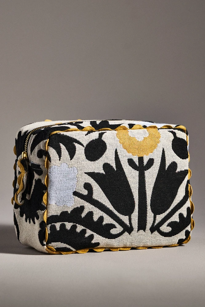 Jacquard Cosmetic Bag