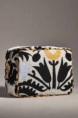 Jacquard Cosmetic Bag
