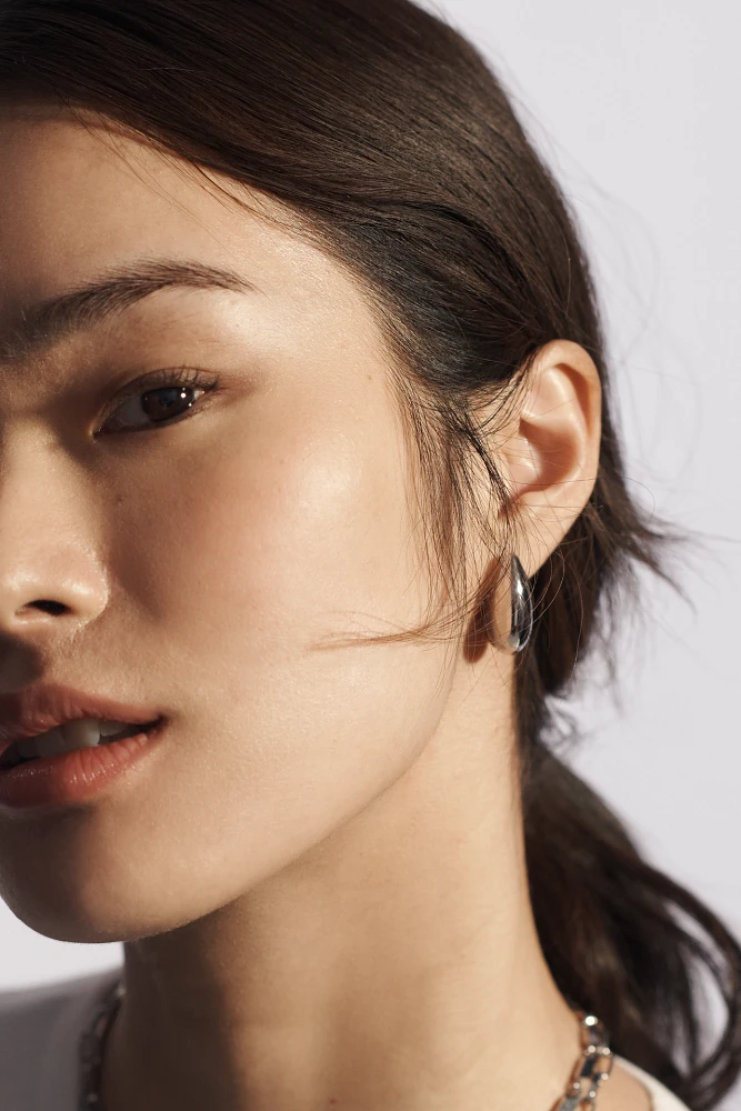 The Petra Thick Drop Earrings