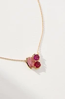 Dainty Crystal Cluster Necklace