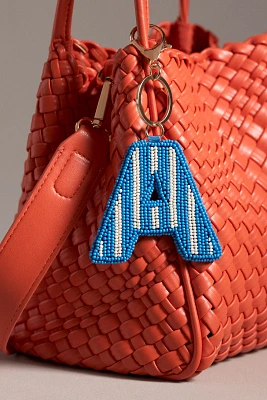 Beaded Monogram Charm