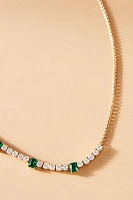 NADRI Emerald Isle Crystal Frontal Necklace 