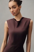 Shona Joy La Lune Cowled Open-Back Maxi Dress