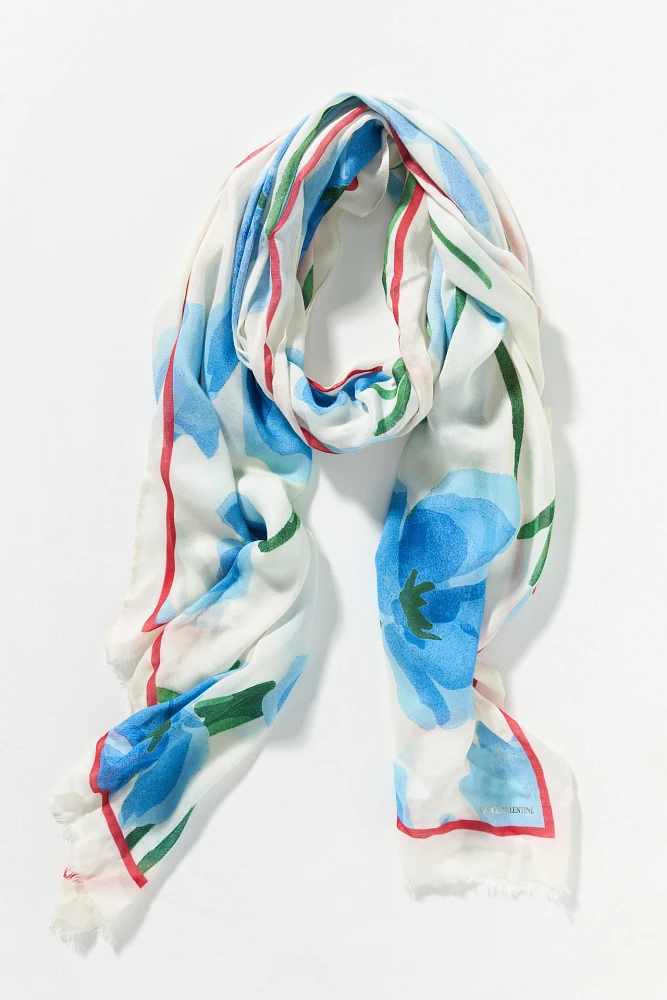 Frances Valentine Floral Scarf