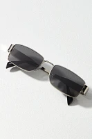 Eyeking Metal Rectangle Sunglasses