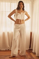 Kat The Label Cindy Lace Trim Satin Camisole