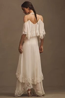 LoveShackFancy Annavelle Layered Silk Dress