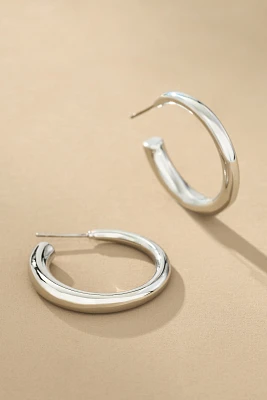 Small Metal Hoop Earrings