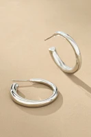Small Metal Hoop Earrings