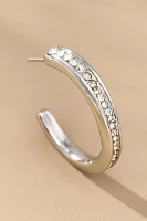 Crystal Hoop Earrings