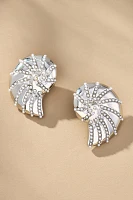 Pearl Shell Post Earrings