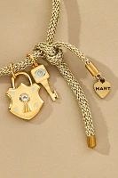 Hart Lurex Cord Charm Bracelet