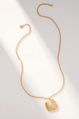 Hart Ribbed Vesta Pendant Necklace