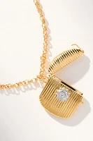 Hart Ribbed Vesta Pendant Necklace